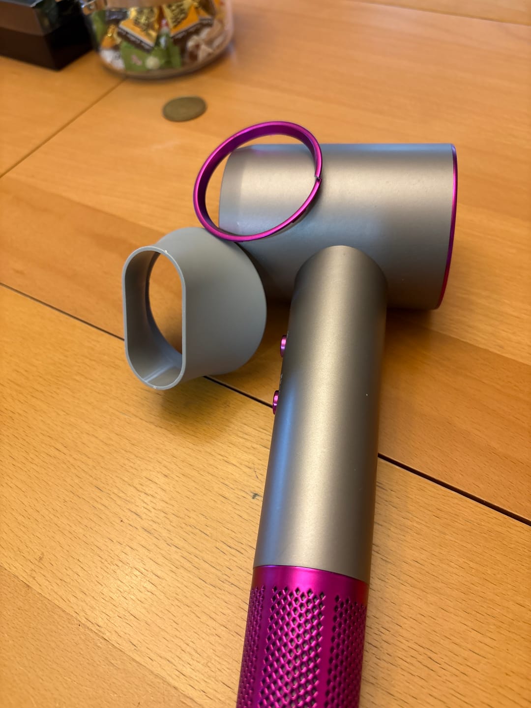 Customer photo review of Vesta | Ionic Blow Dryer, Negative Ion Hair Dryer with Concentrator and Diffuser for Fast Frizz Free Drying