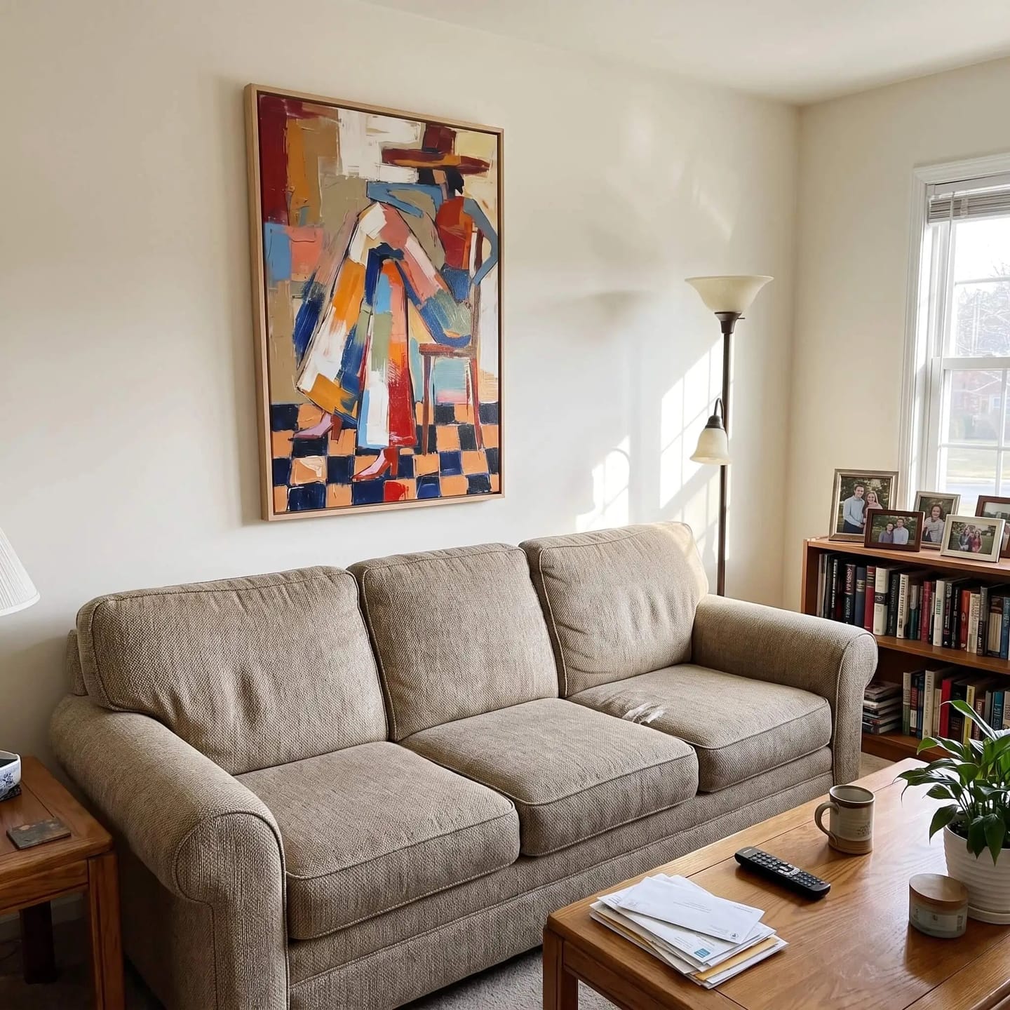Customer photo review of Pop Art Checkered Figures #PO066
