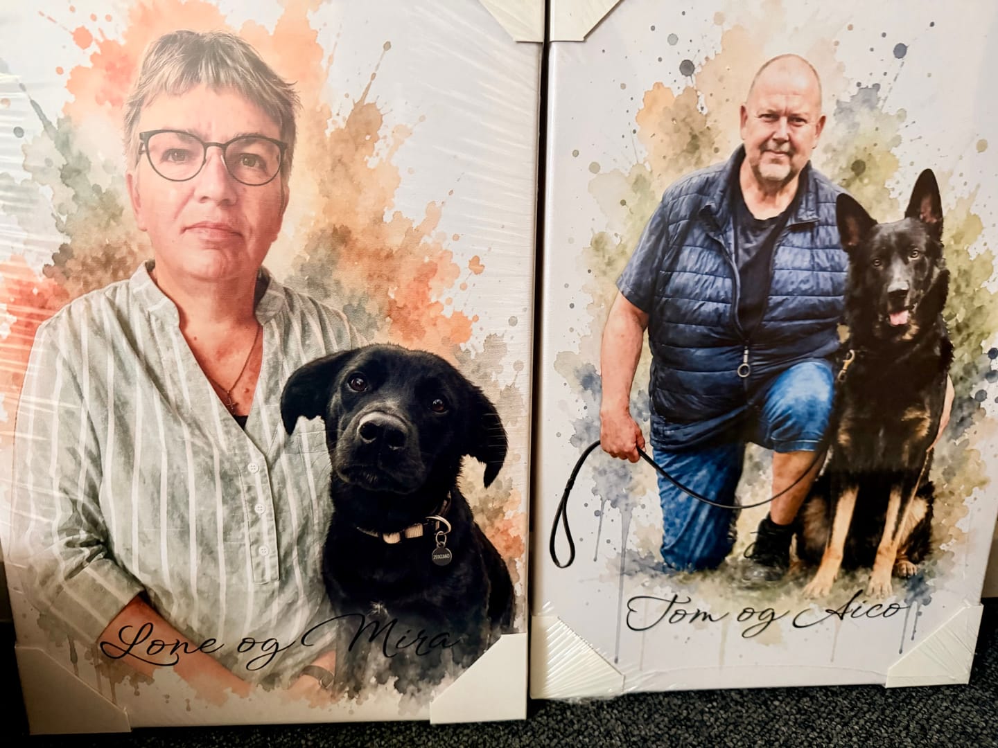 Customer photo review of Euer Foto als Kunstwerk – mit Live-Vorschau, als Poster oder Leinwand