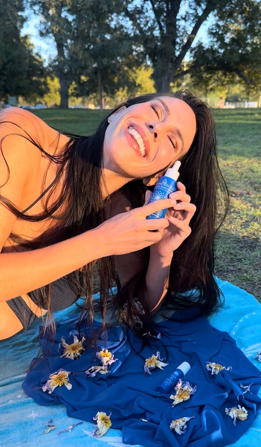Customer photo review of True Blue Lotus Spagyric Elixir