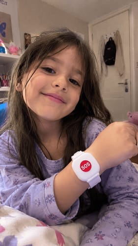 Customer photo review of SOS Alert Wristband