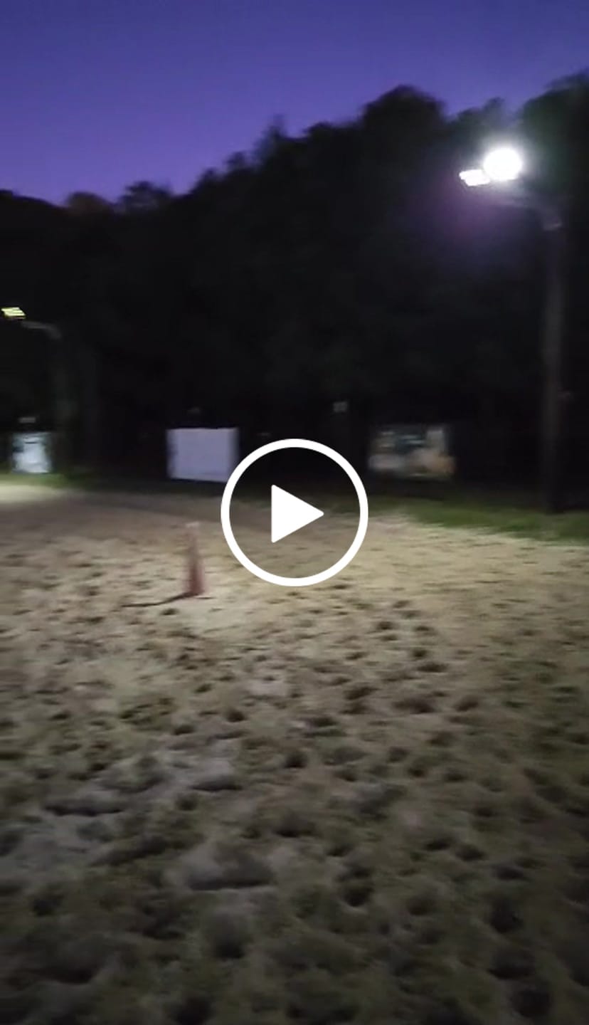 Customer video review of 60W Solar Street Light 6000 Lumens