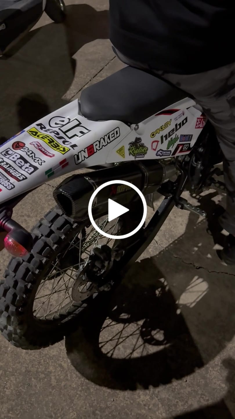 Customer video review of Tramo Final Slip-On Rieju Mrt 125 LC (2012-2026)