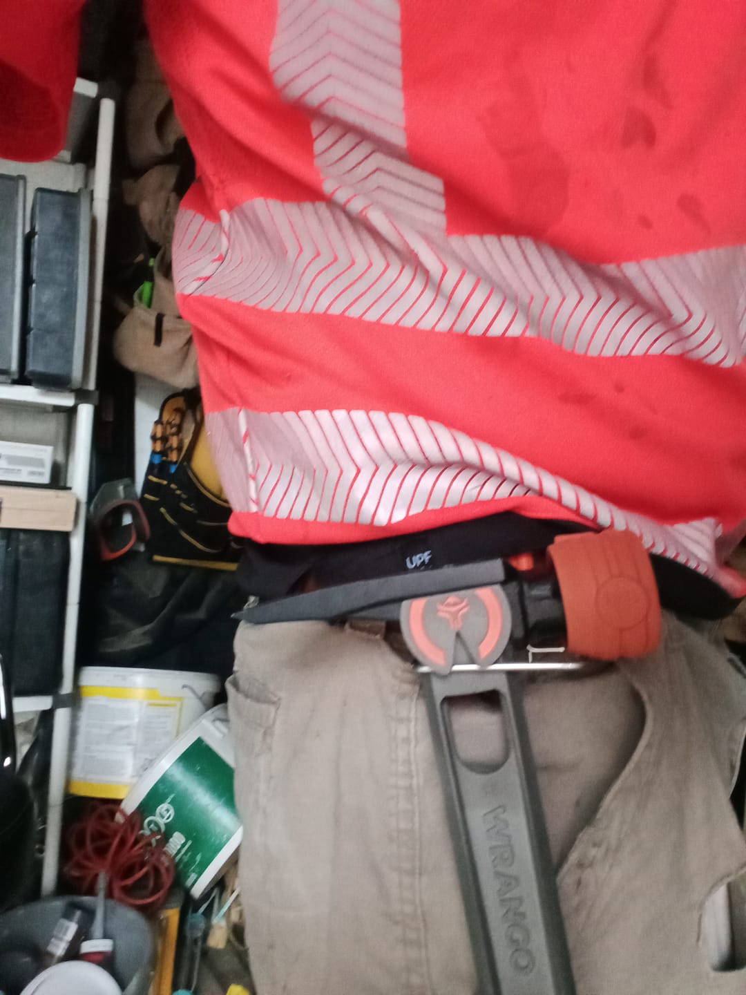 Customer photo review of YClip | Universal Tool Clip MK4 Lightweight Hammer Clip (LWHC)