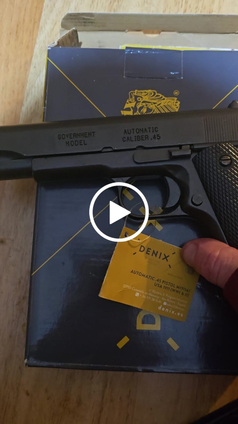 Customer video review of M1911A1 Colt "Military" USA Service Pistol (Black/Black)