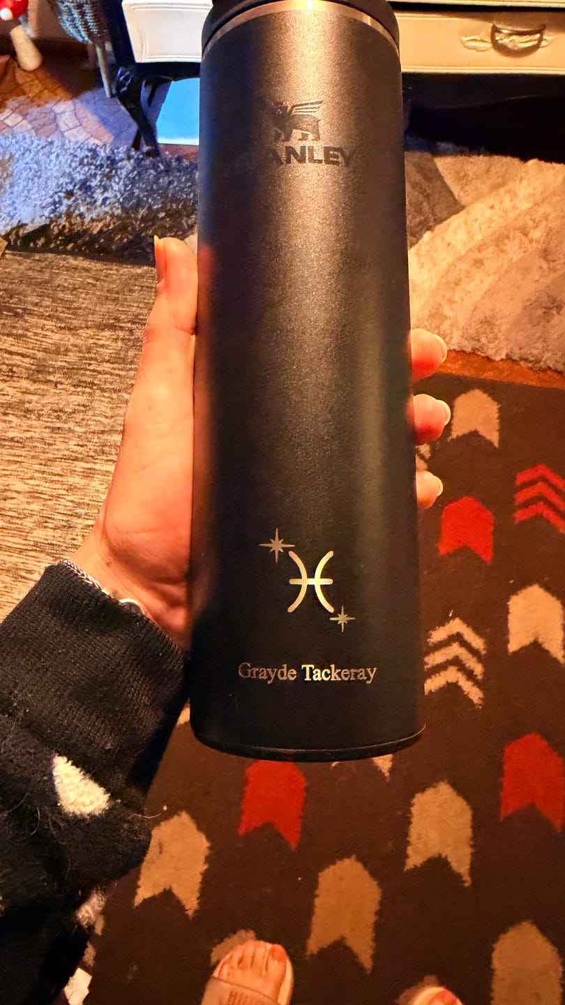 Customer photo review of Botella Térmica Flip Top Mug Black 2.0 | 473 ml