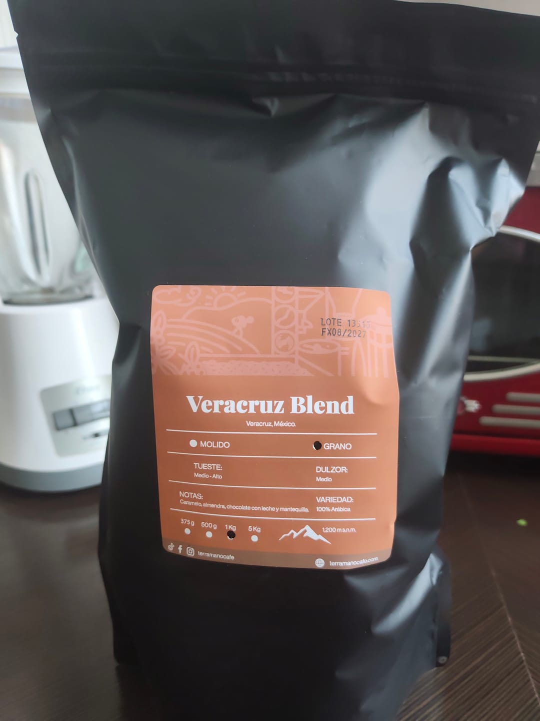 Customer photo review of Suscripción Veracruz Blend, Café de Especialidad