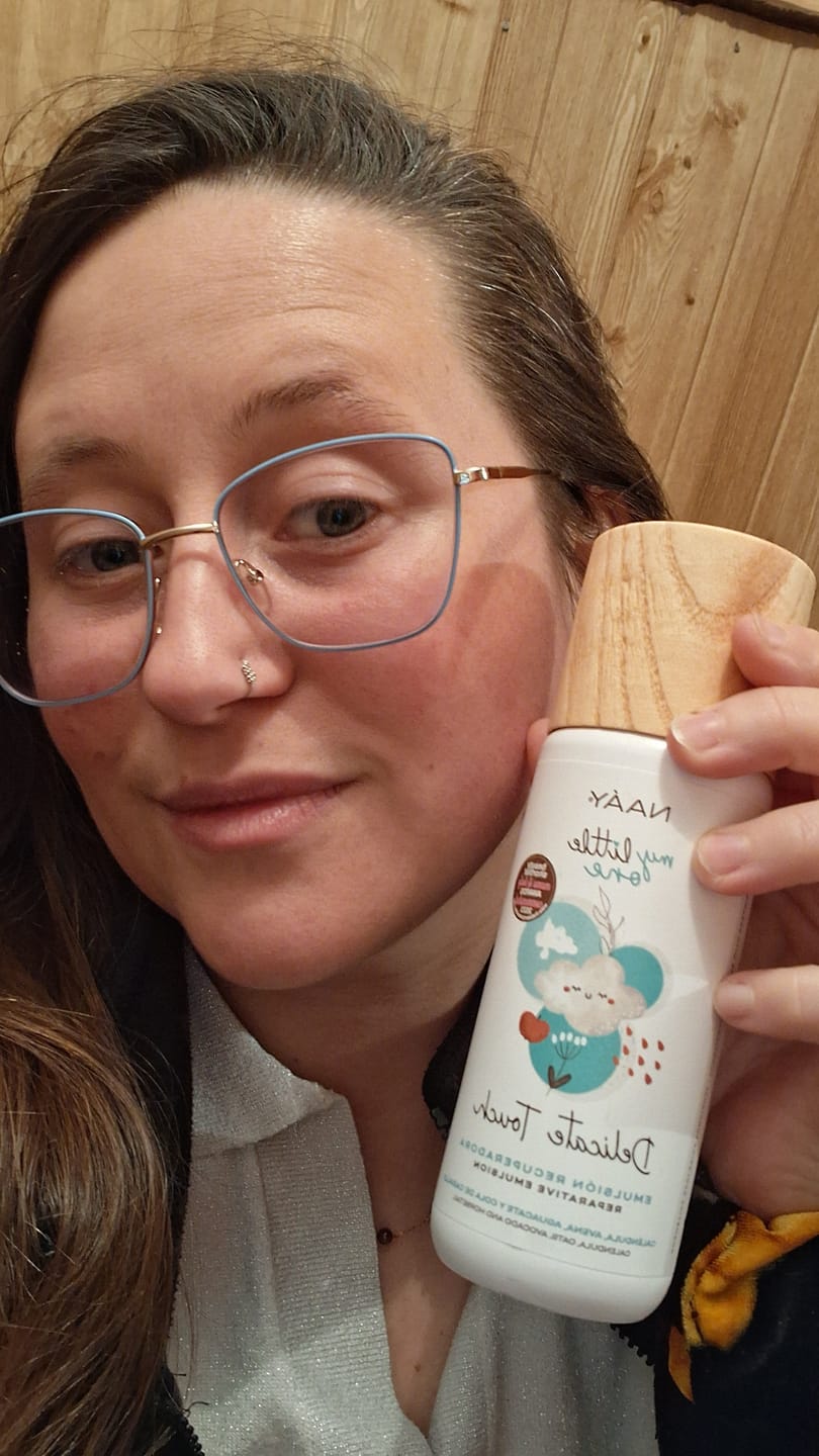 Customer photo review of Delicate Touch | Emulsión Recuperadora | Calmante |