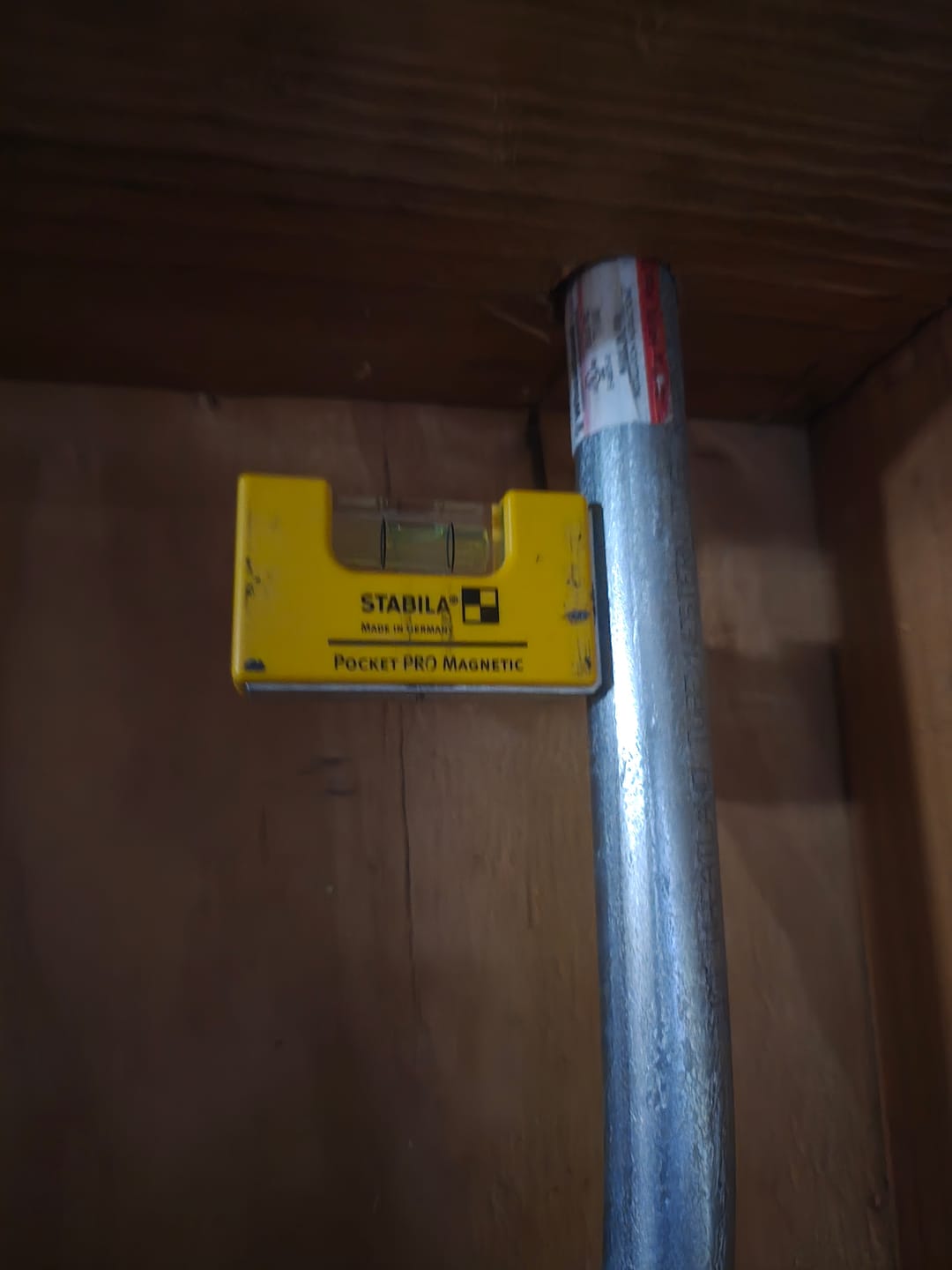 Customer photo review of Stabila 11901 Pocket Level PRO Magnetic
