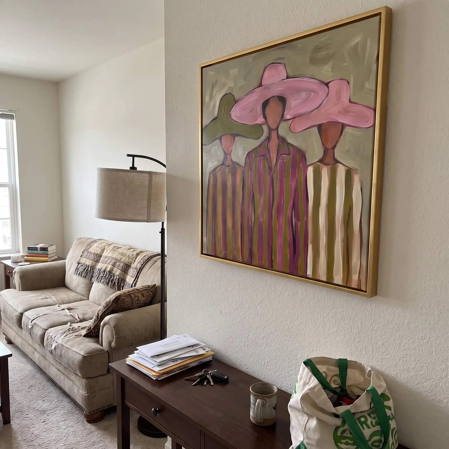 Customer photo review of Portrait Art Women Beneath Broad Brims #PR417