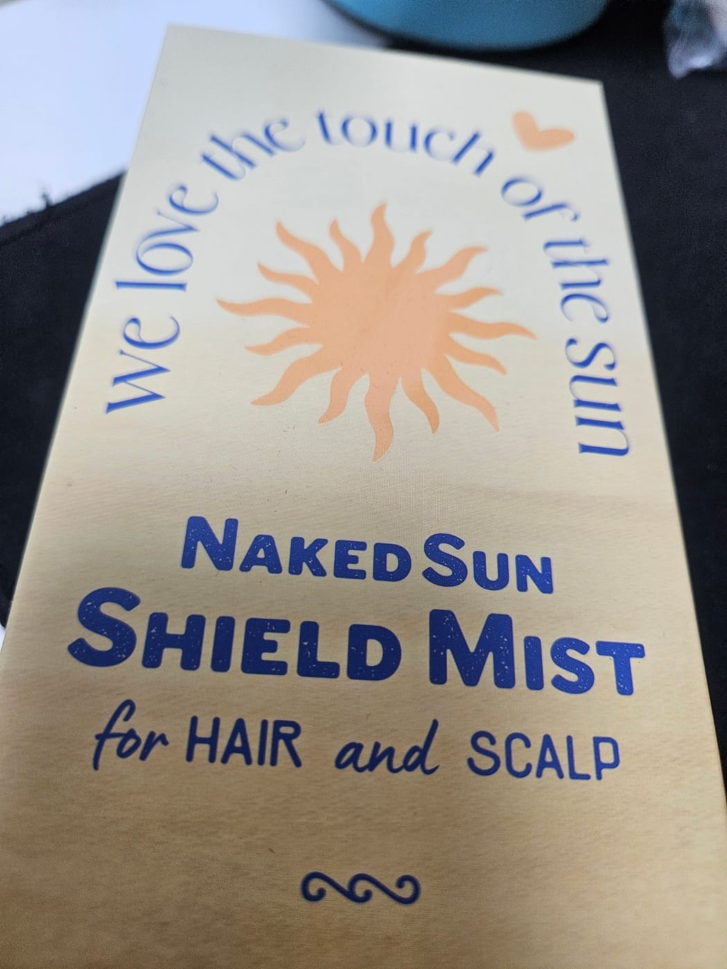 Customer photo review of Naked Sun Shield Mist for Hair and Scalp 200ml