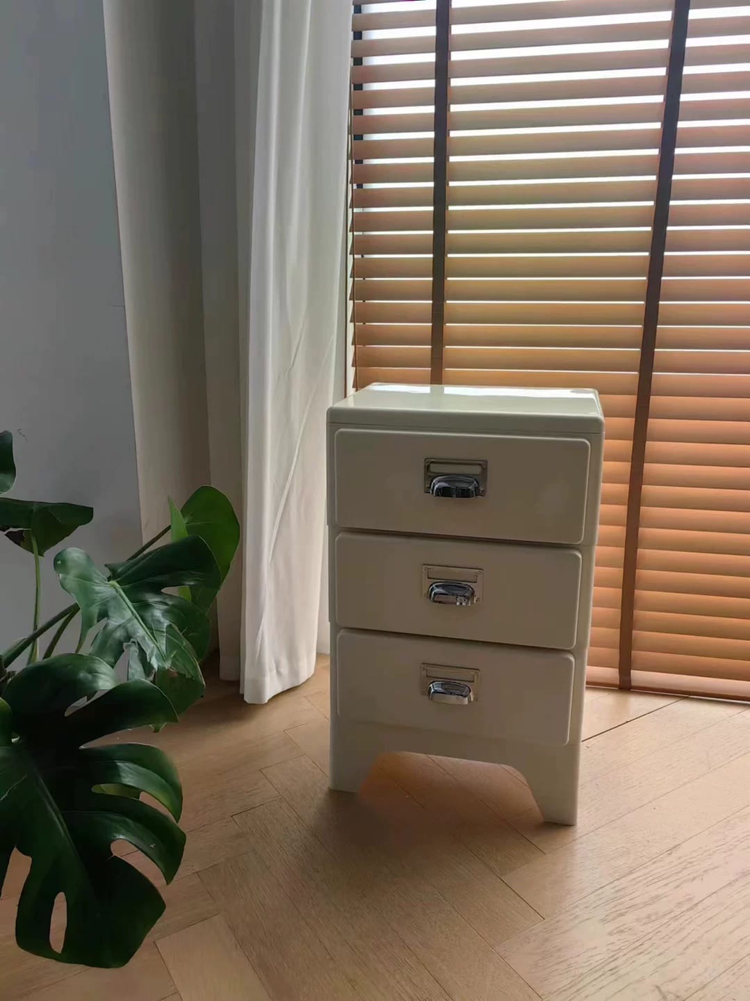 Customer photo review of KKUSO ABS 3-DRAWER CABINET - MILO ALMOND MILK