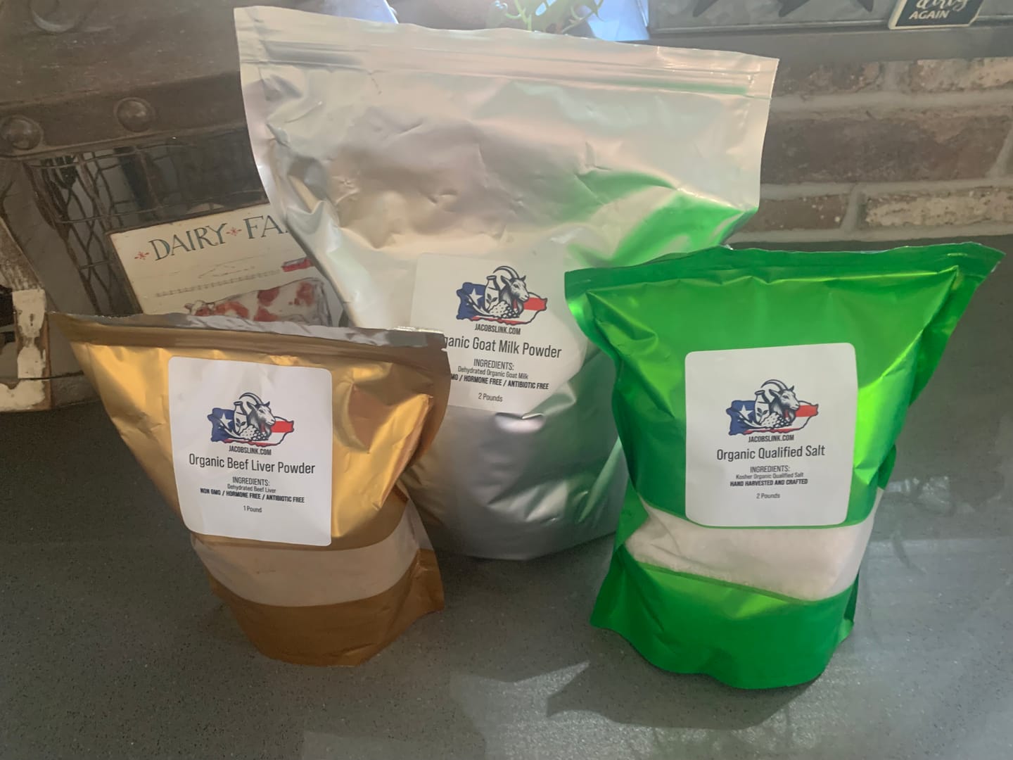 Customer photo review of Organic Goat Milk Powder