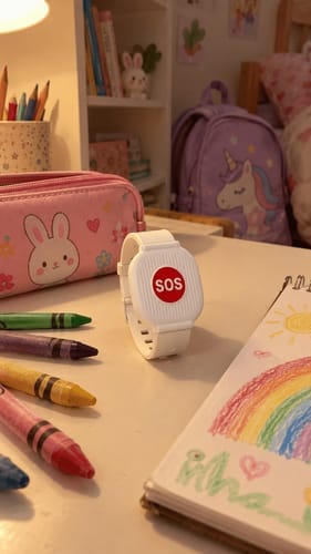 Customer photo review of SOS Alert Wristband