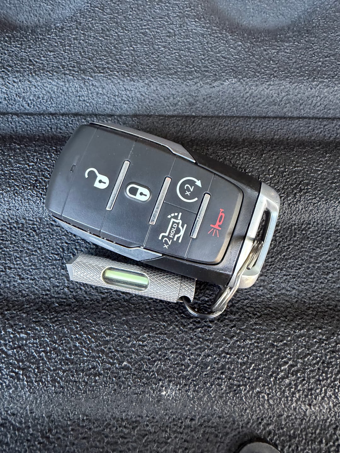 Customer photo review of The Knurled Edition Glow Fob
