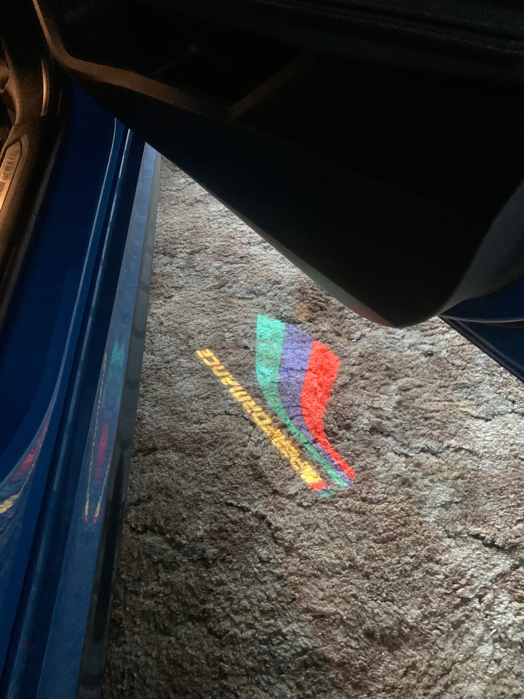 Customer photo review of BMW F SERIES DOOR LIGHTS