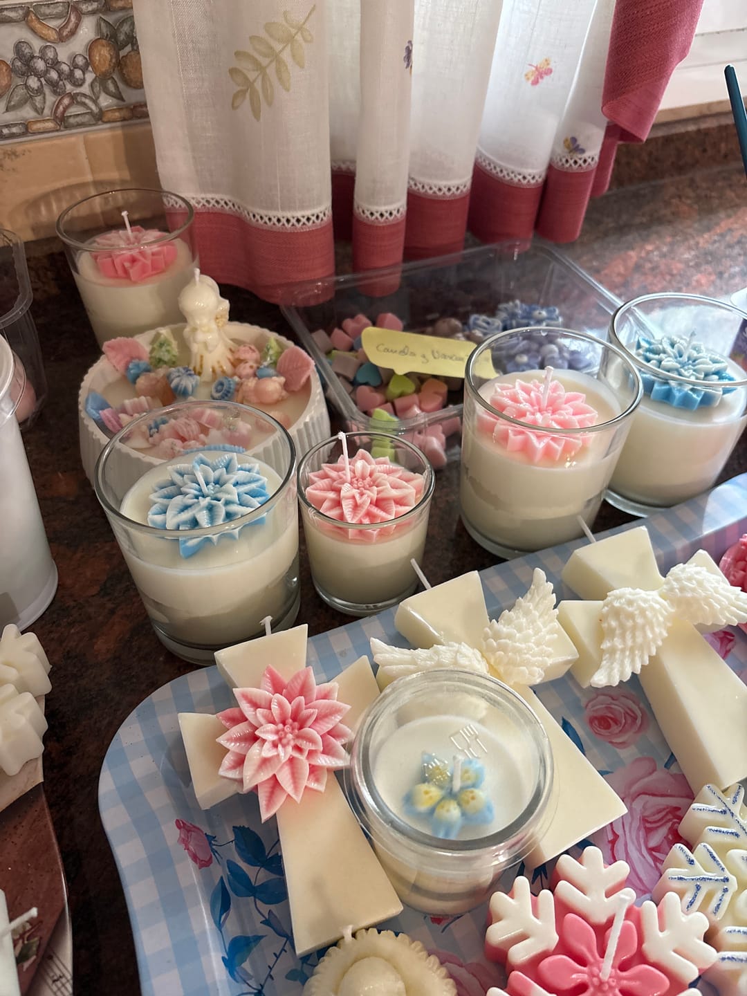 Customer photo review of Cera de Soja para Velas en Vaso (BPF)