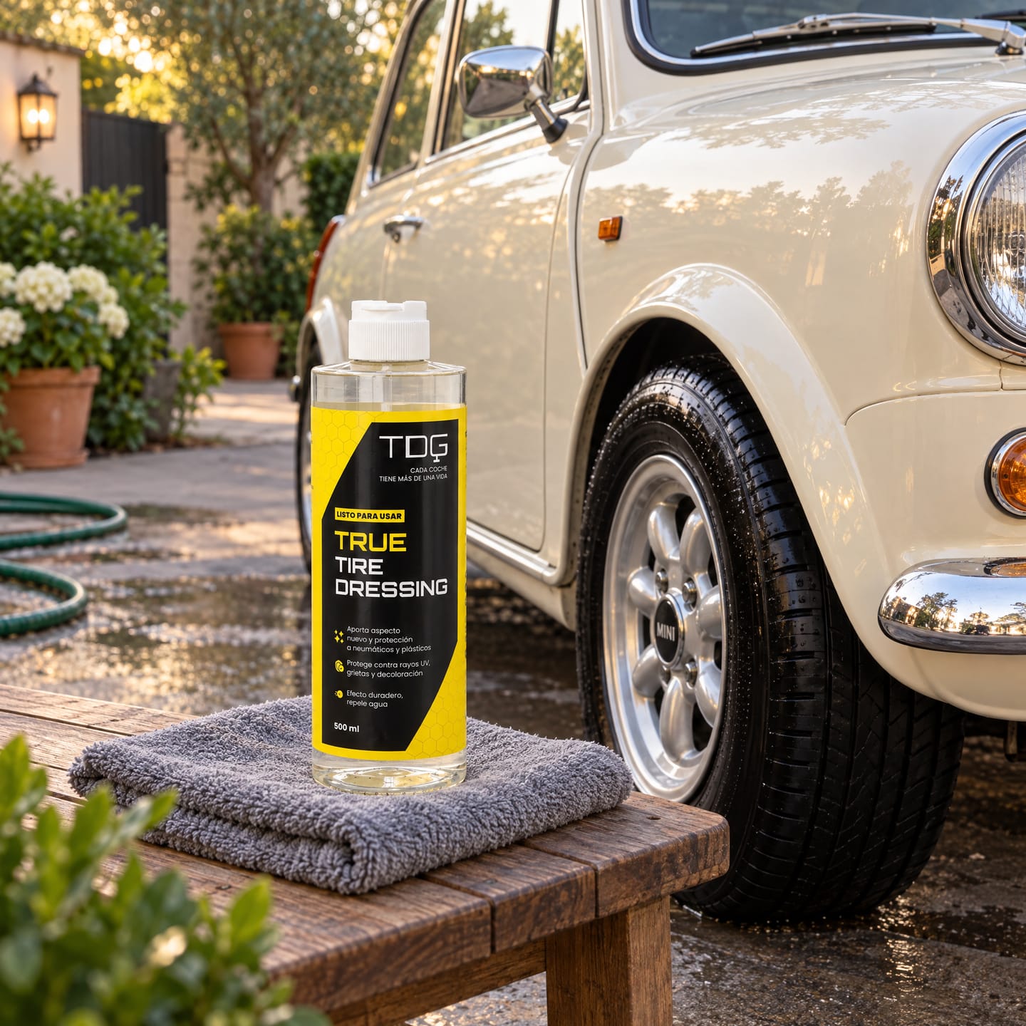 Customer photo review of Abrillantador  de Neumáticos y plásticos True Tire Dresing