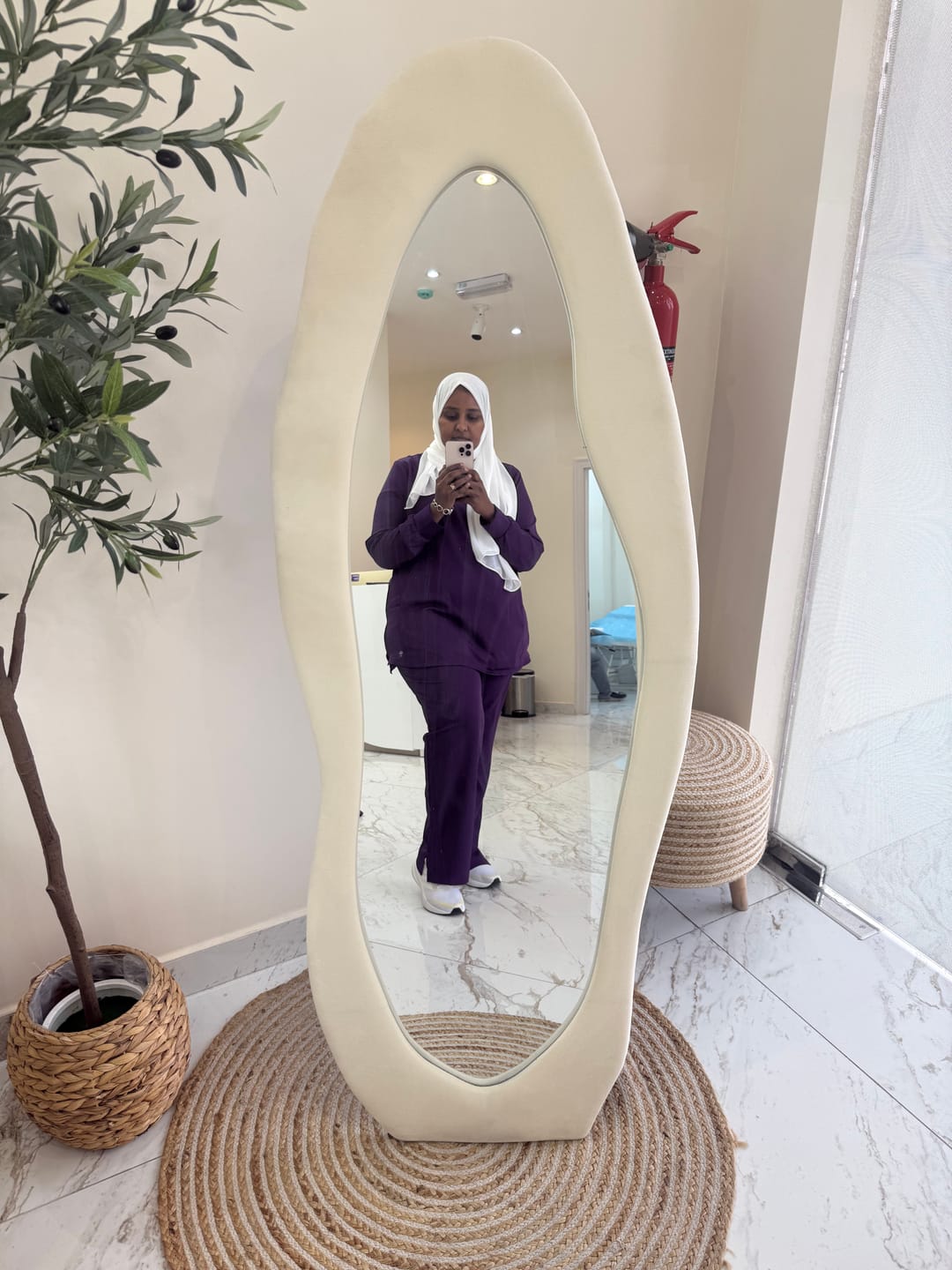 Customer photo review of HH Works Fatima & Rebecca Women's Scrub Set