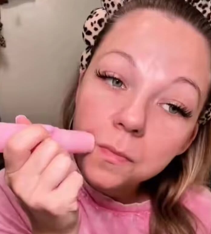 Customer photo review of Anti-Wrinkle Balm with PDRN + Collagen