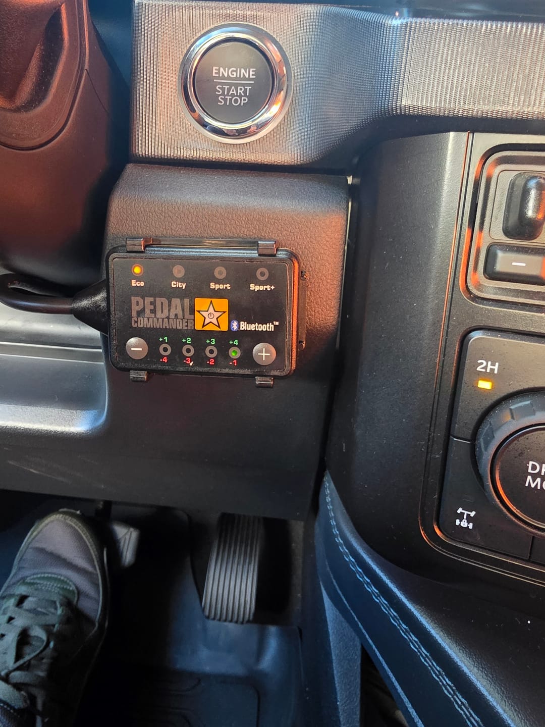 Customer photo review of Pedal Commander for Ford F250