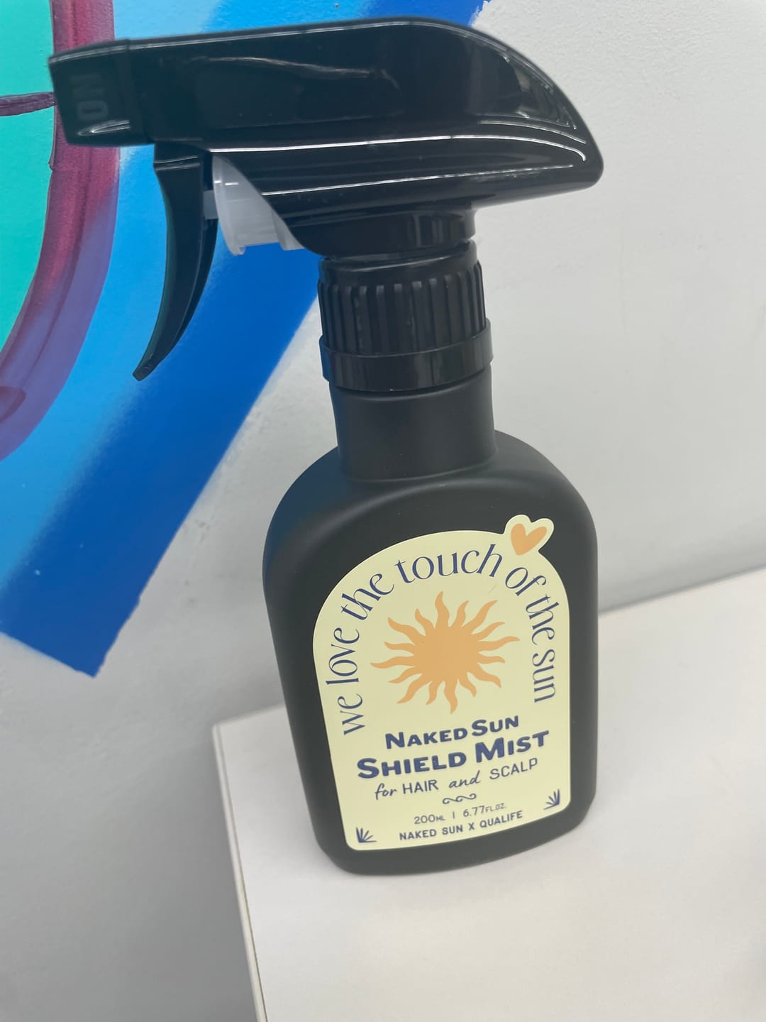Customer photo review of Naked Sun Shield Mist for Hair and Scalp 200ml