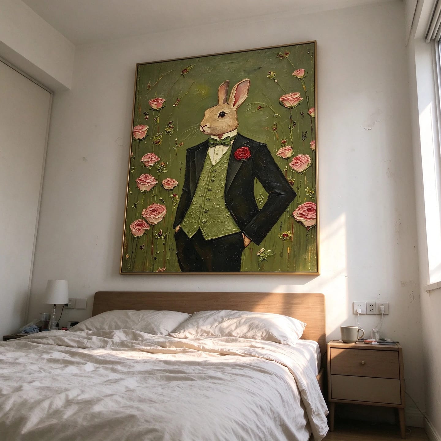 Customer photo review of Gentleman Rabbit