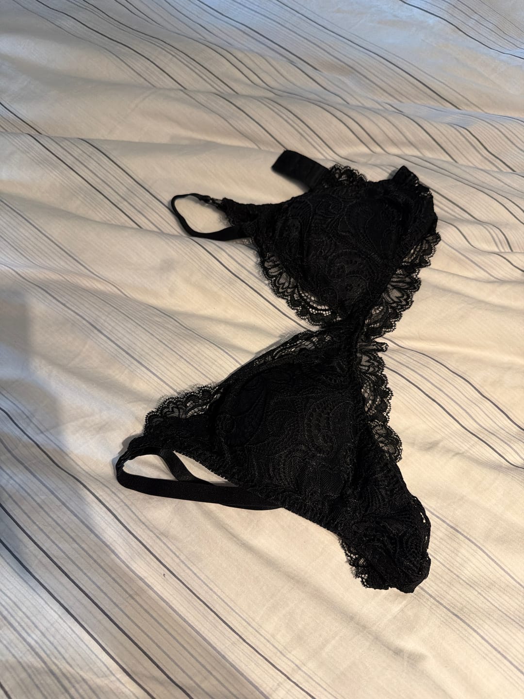 Customer photo review of Avery Dove Nursing Bralette