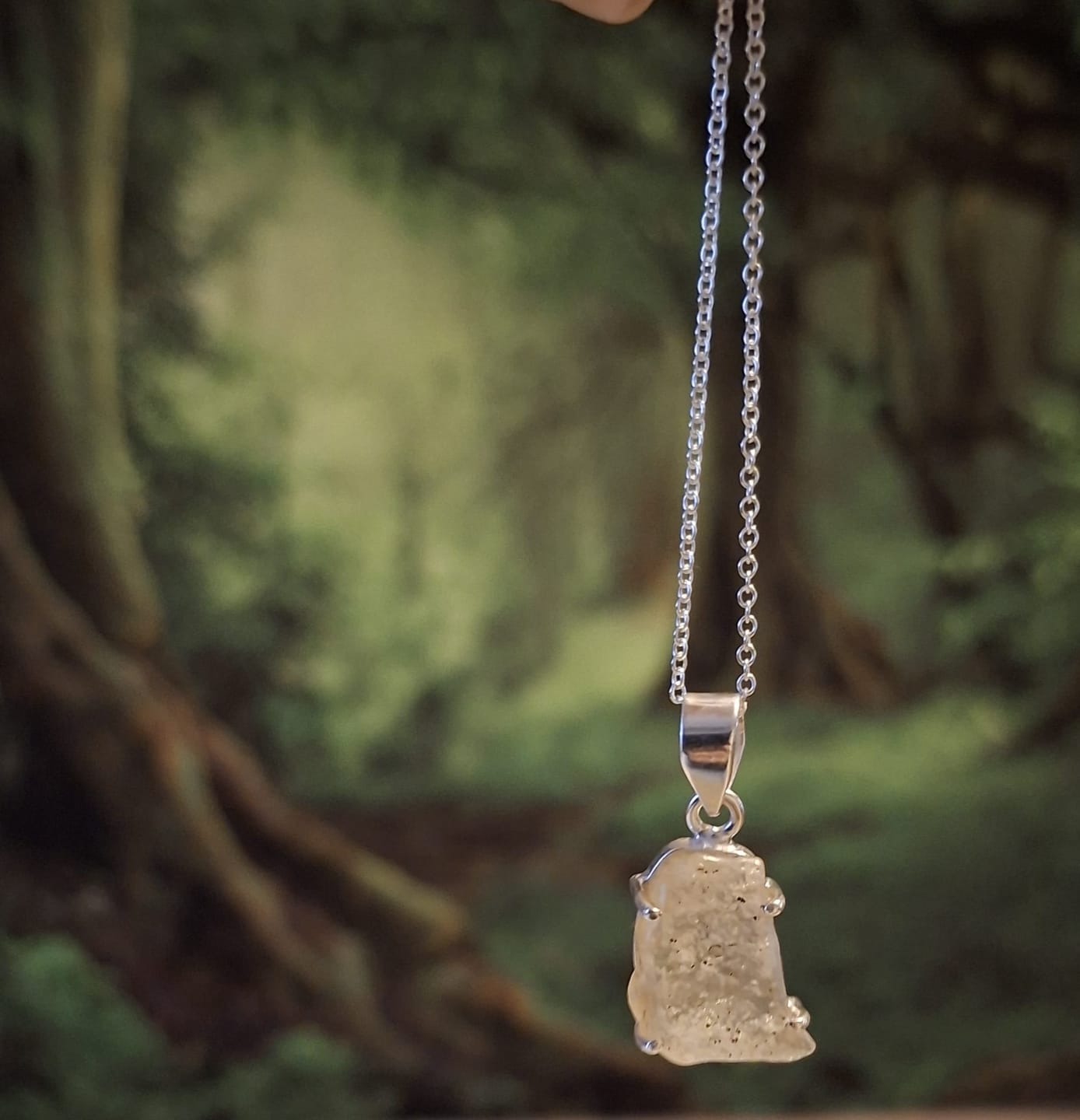 Customer photo review of Colgante Cristal de Libia | Espiritualidad - Conciencia
