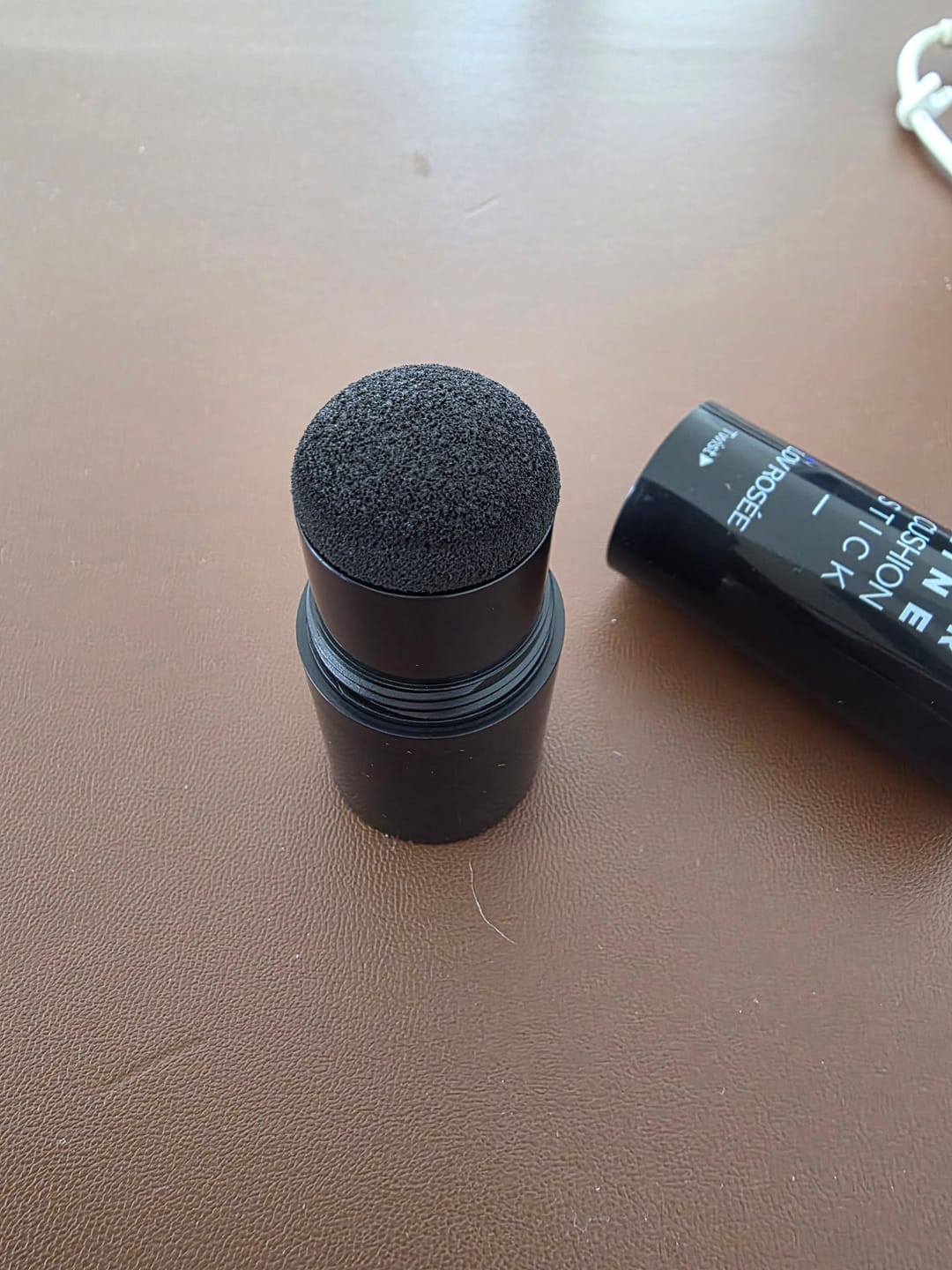 Customer photo review of LOV ROSÉE Caffeine Hairline Cushion Stick 3g