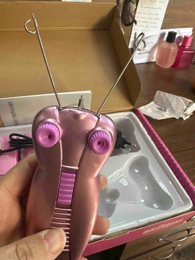 Customer photo review of İpeksi™ – Elektrikli İpli Yüz Tüy Alma Cihazı