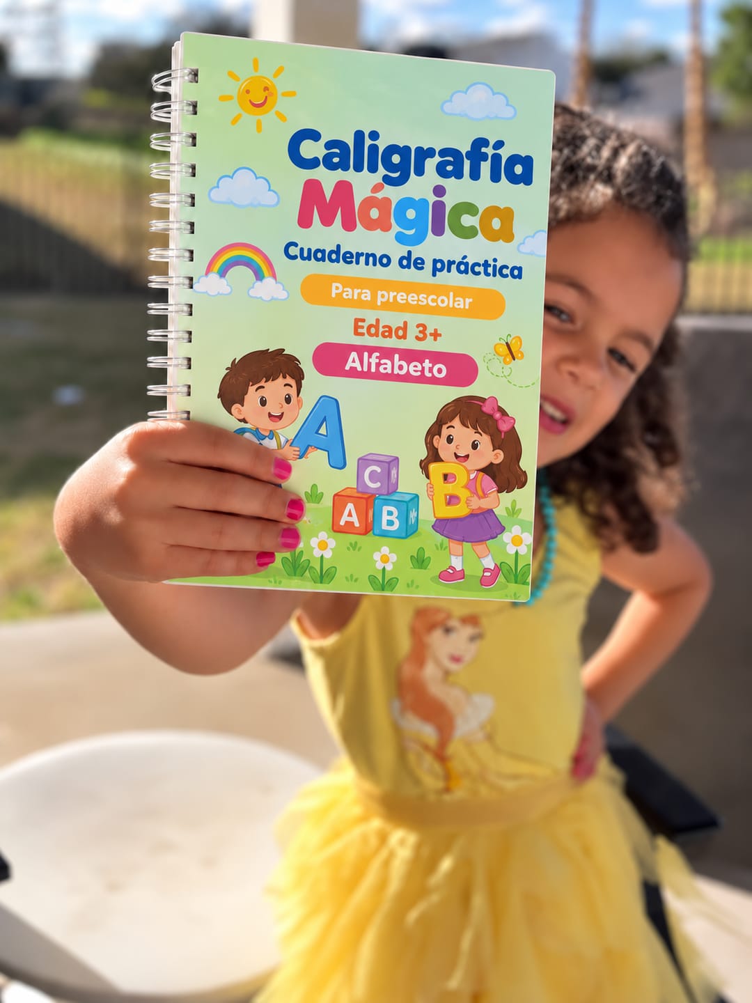 Customer photo review of Cuadernos Mágicos Luditrazo – Traza, Borra y Repite