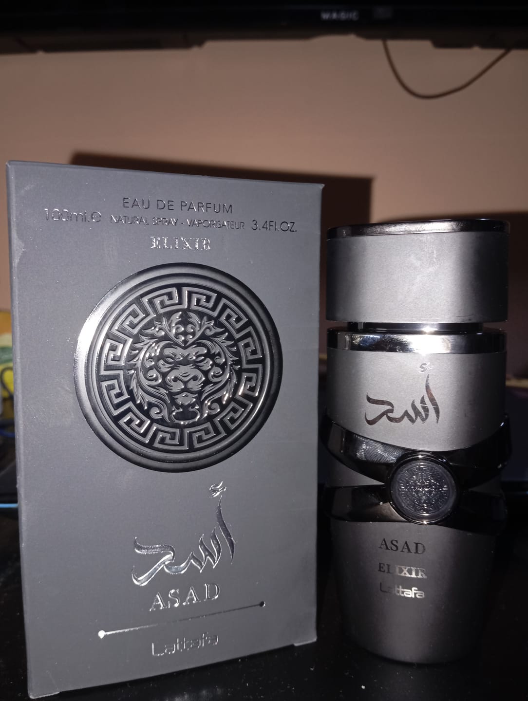 Customer photo review of LATTAFA ASAD ELIXIR EDP FOR MEN