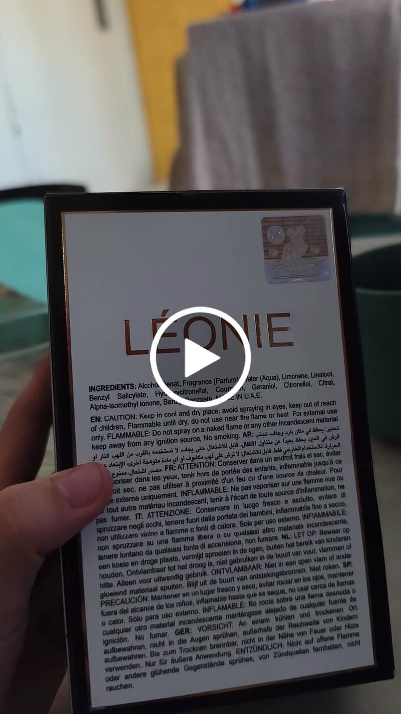 Customer video review of Maison Alhambra Leonie 100ML EDP
