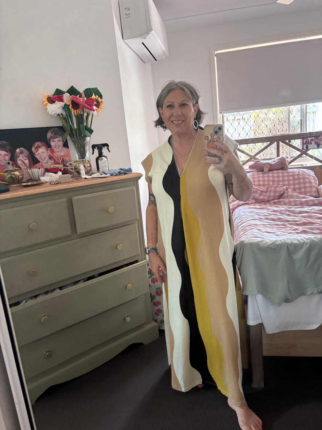 Customer photo review of Kaya Dress Natural Wave