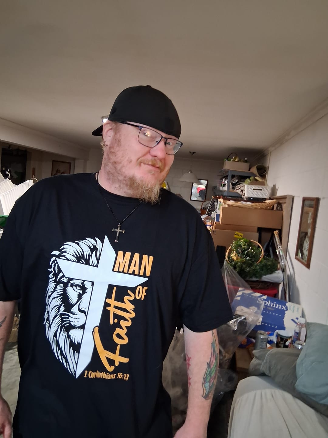 Customer photo review of Dadbod Heritage Long Sleeve Shirt