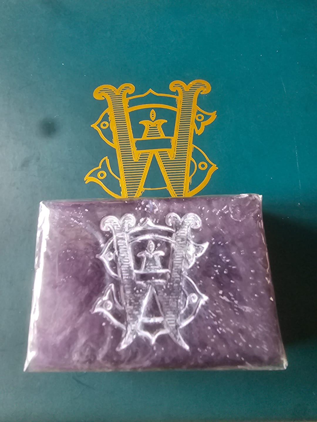 Customer photo review of Midnight Orchid Perfume Infused Soap Bar