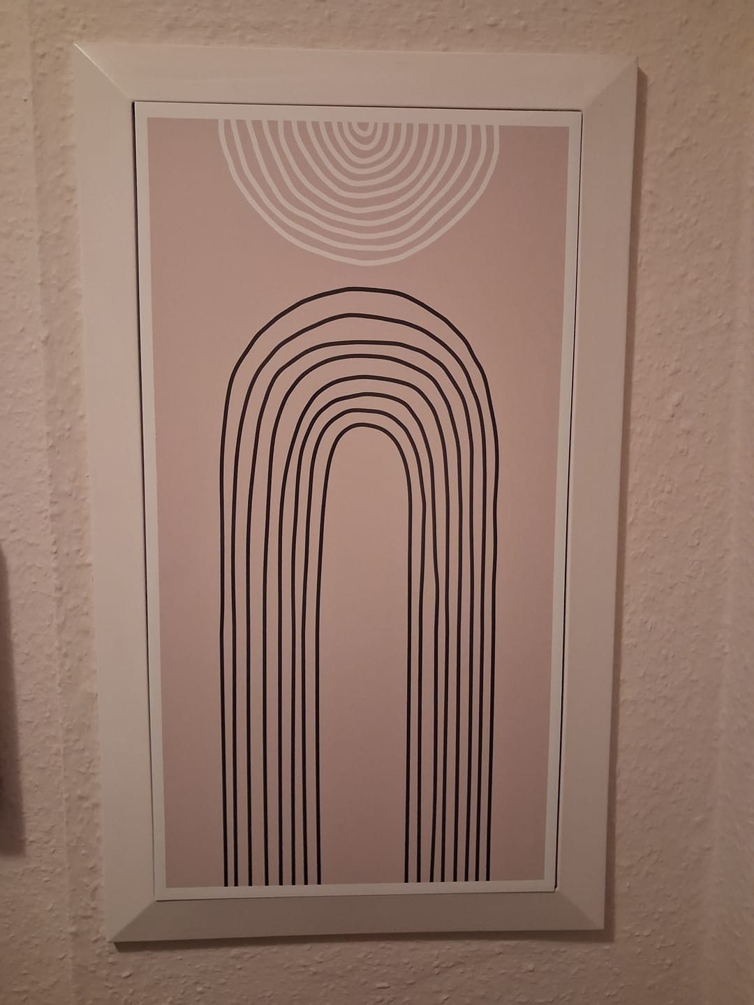 Customer photo review of Abstract: Earthly Arcs