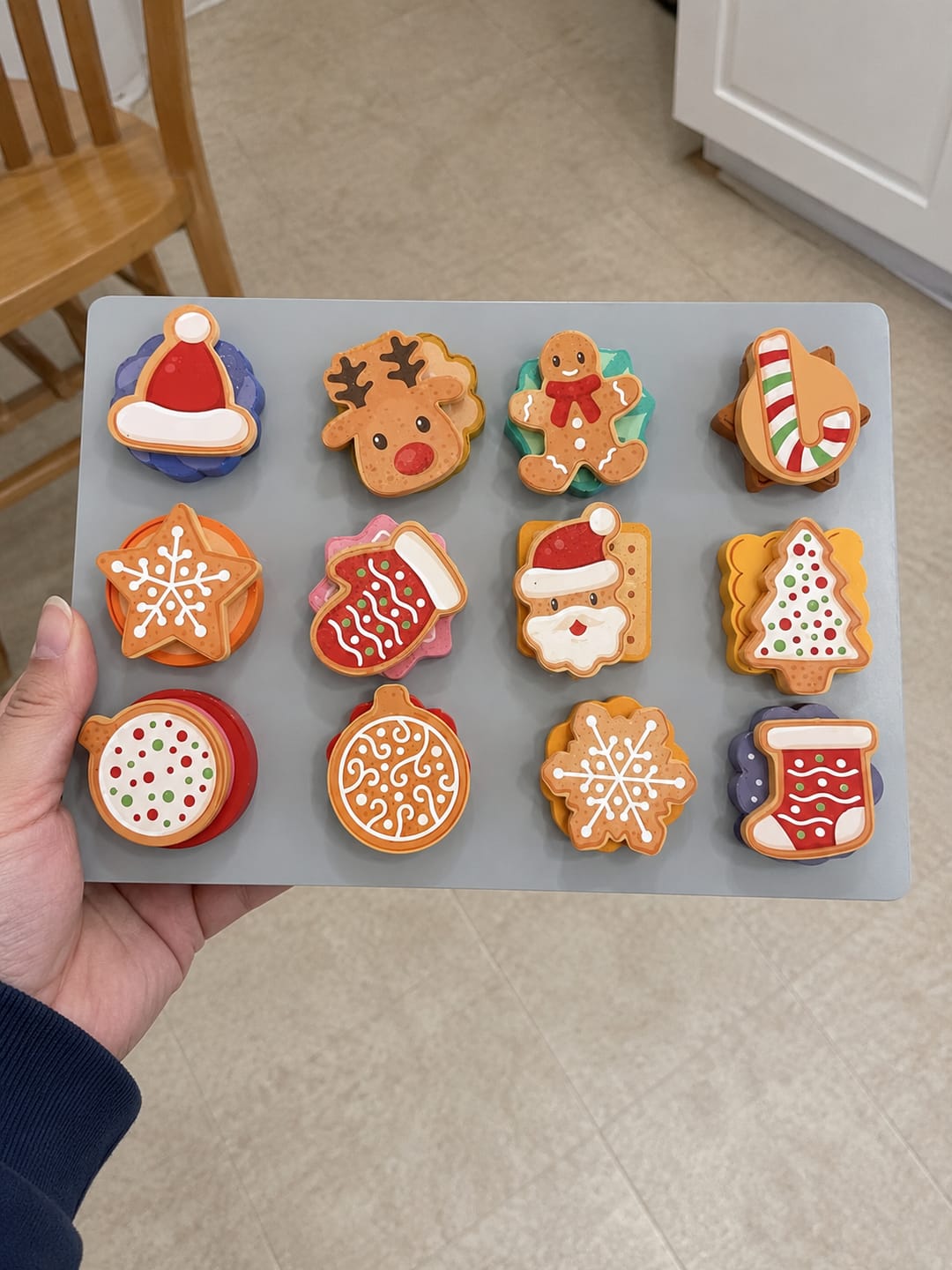 Customer photo review of Marvin’s Christmas Baking Set