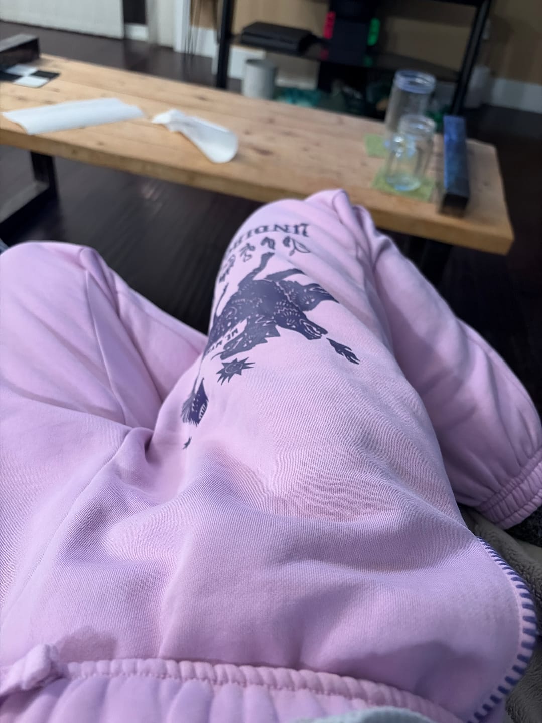 Customer photo review of Undiagnosed Sweatpants