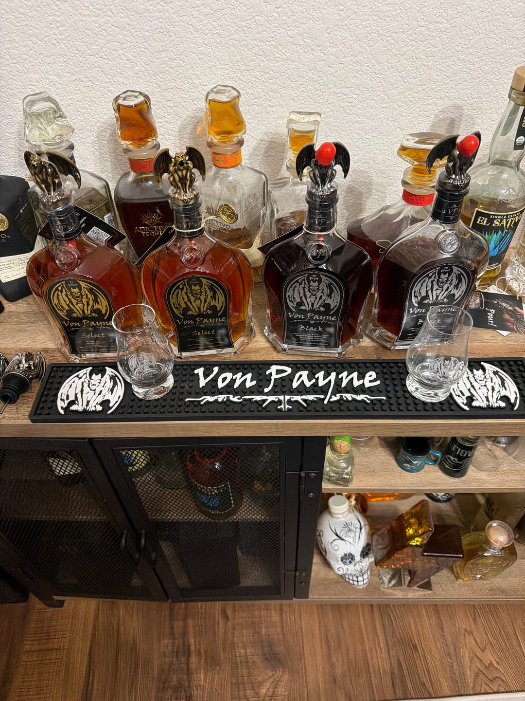 Customer photo review of Von Payne Neat Glasses