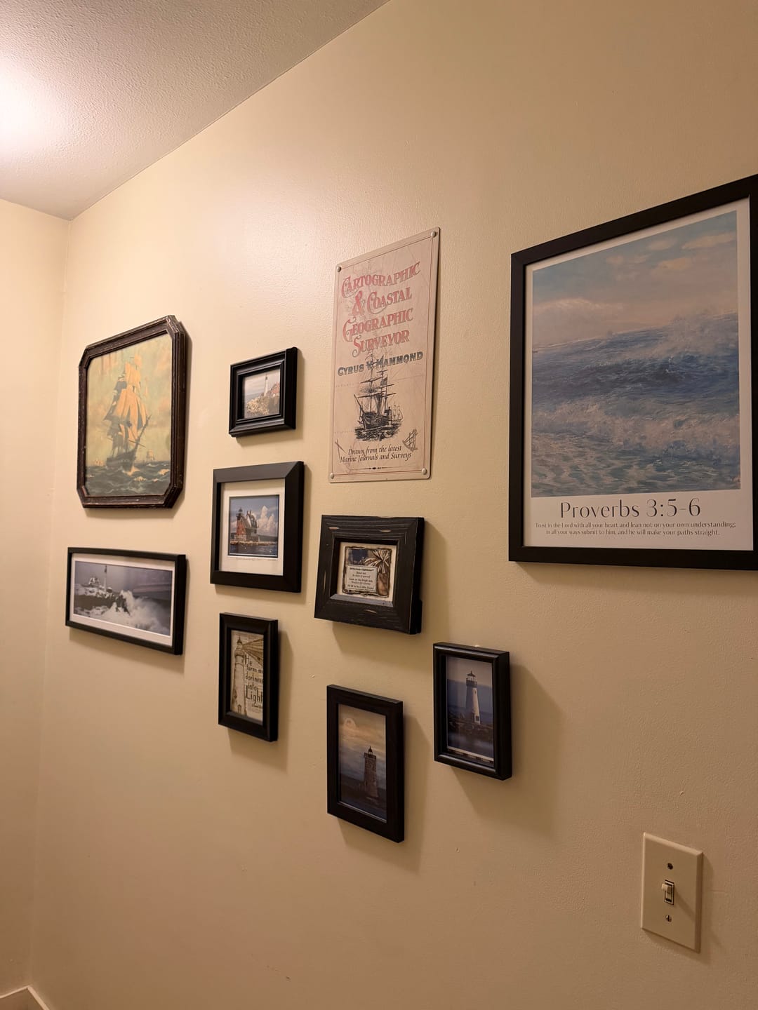 Customer photo review of Proverbs 3:5-6 Print