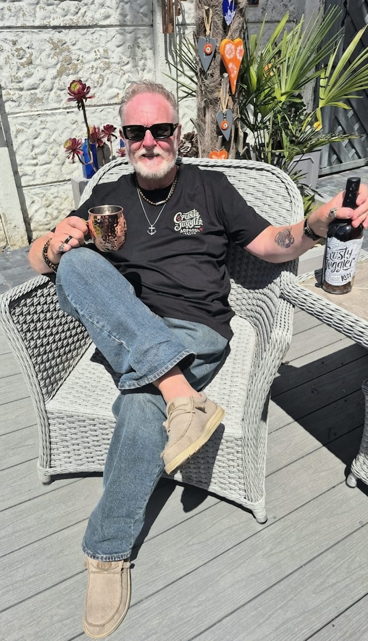 Customer photo review of Crusty Juggler Barrel Aged Black Spiced Rum