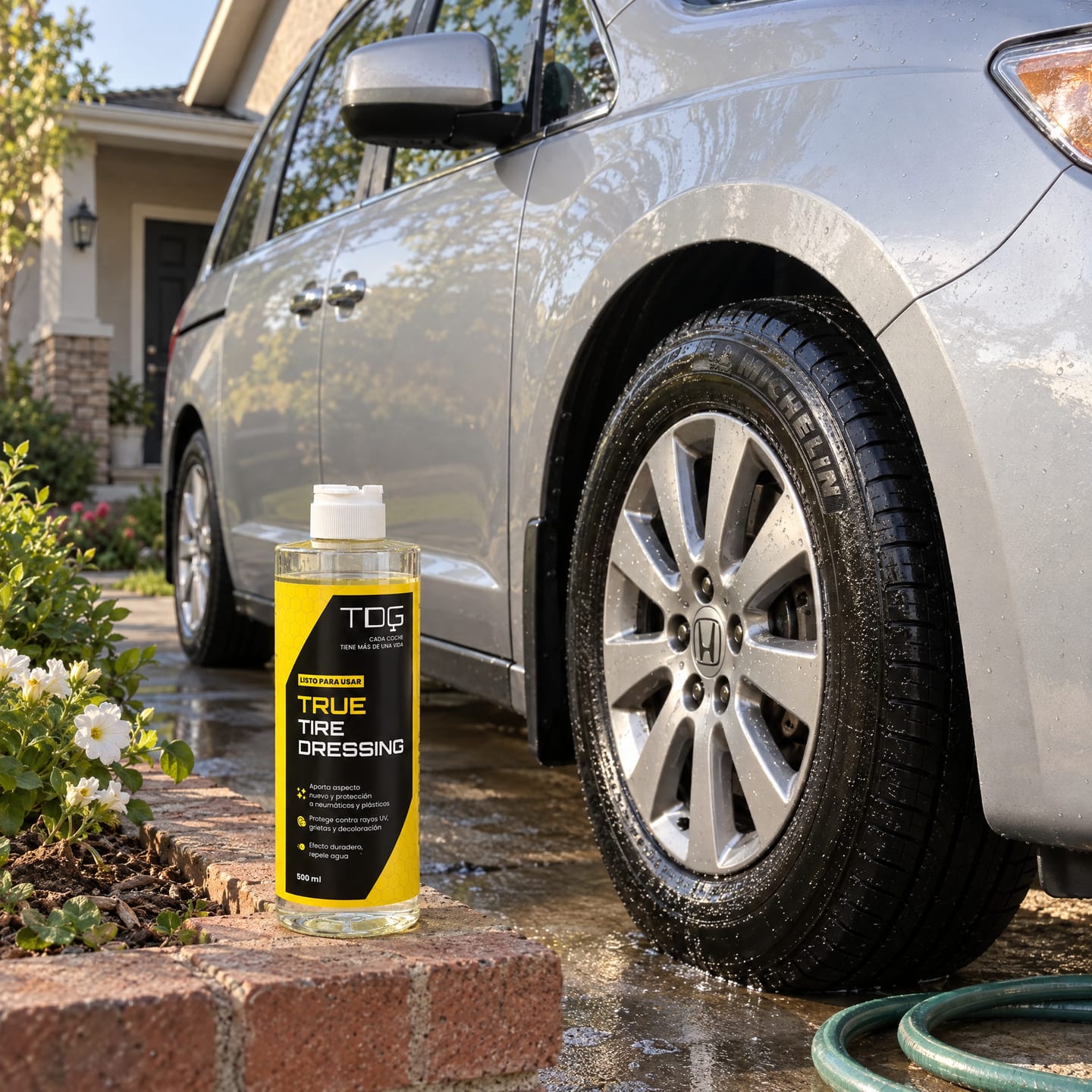 Customer photo review of Abrillantador  de Neumáticos y plásticos True Tire Dresing