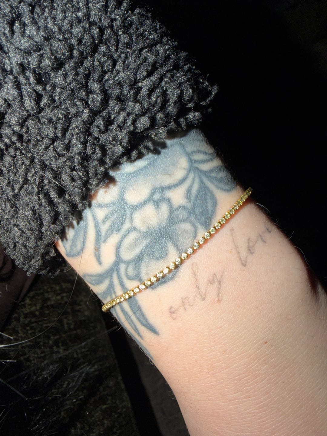 Customer photo review of Keana Peridot Crystal Bracelet
