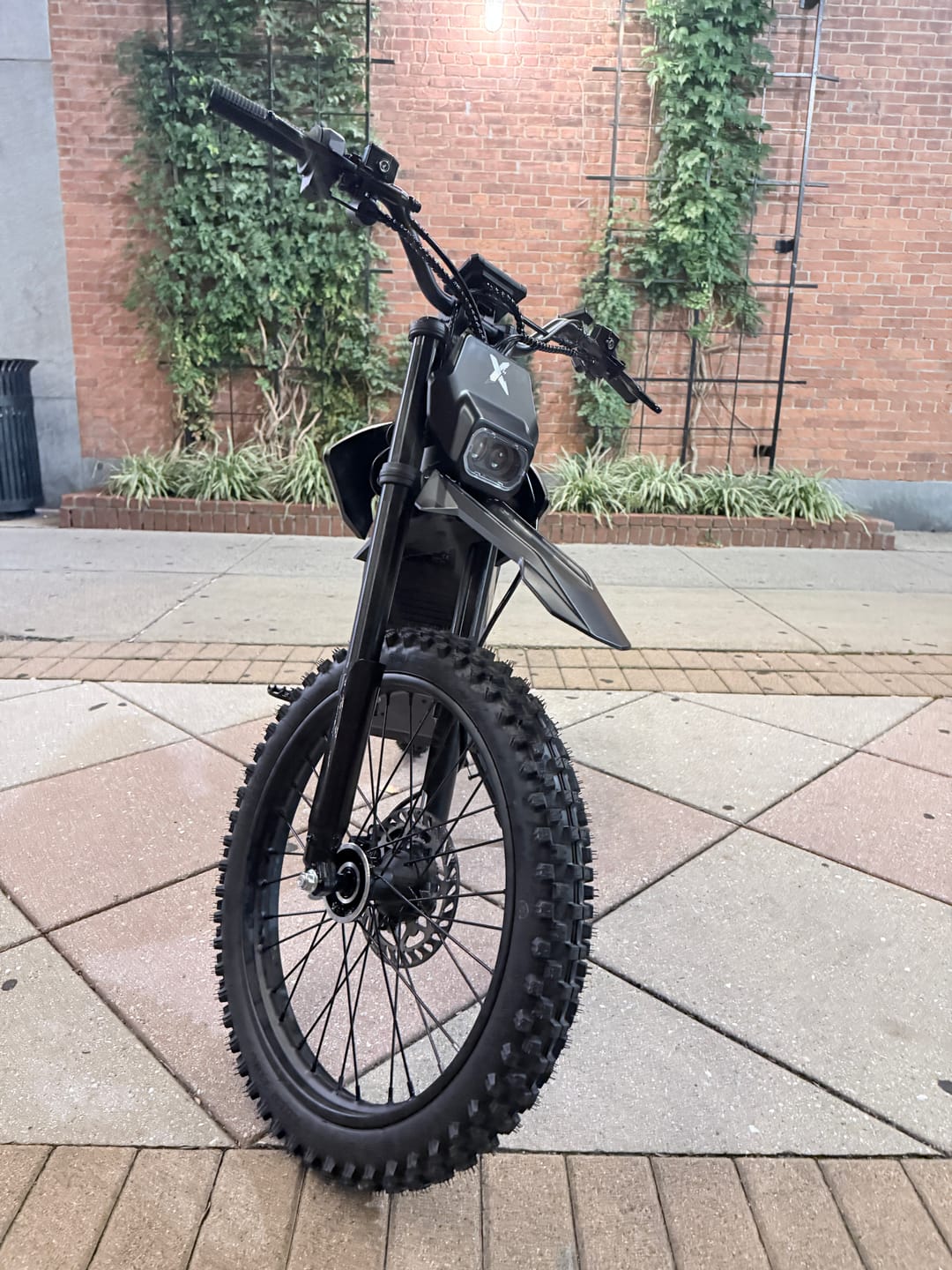 Customer photo review of Eskute® RTX 19"17" 6500W Electric Dirt Bike for Adults