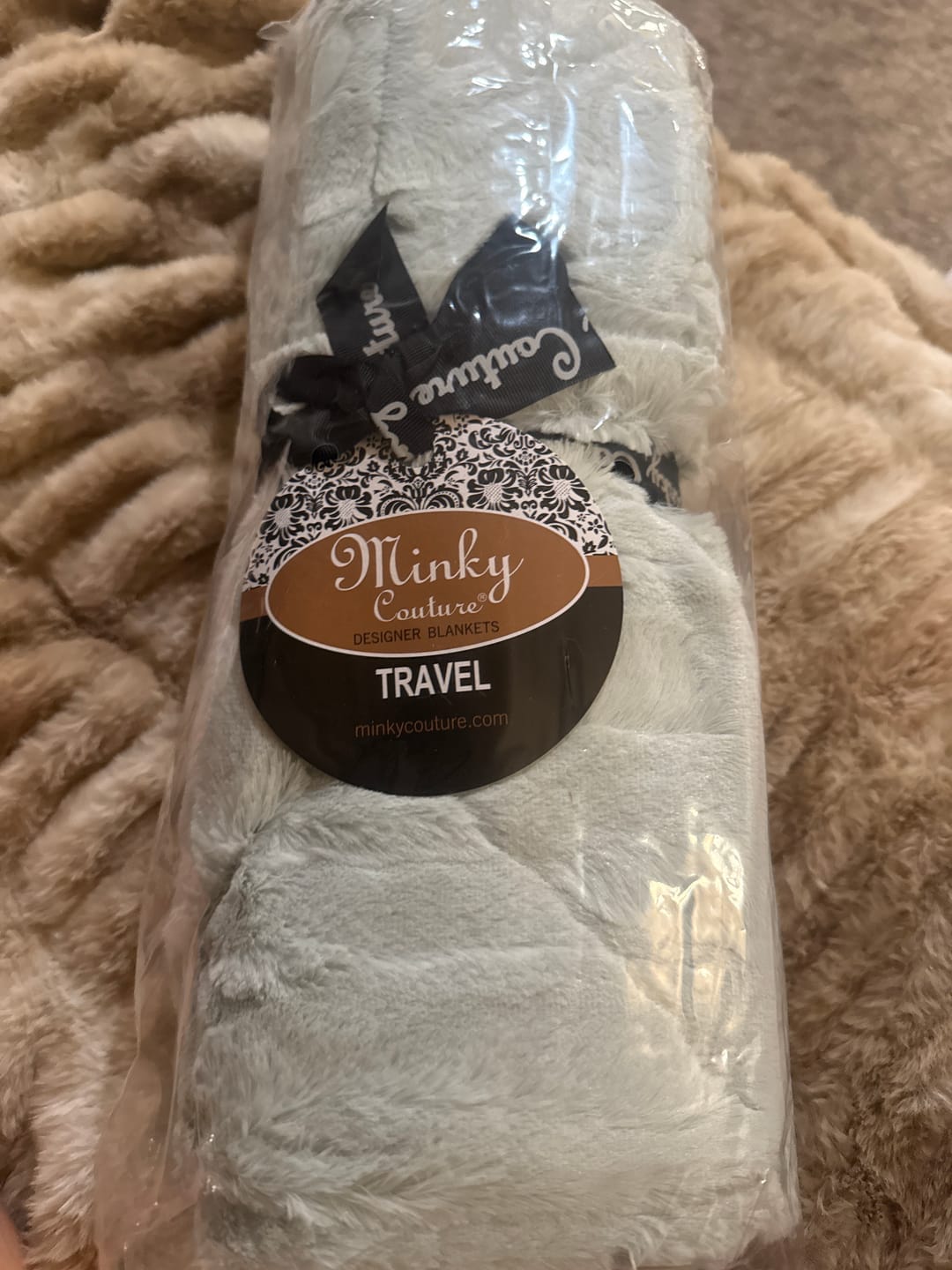 Customer photo review of Sorbet Cactus Pear Blanket