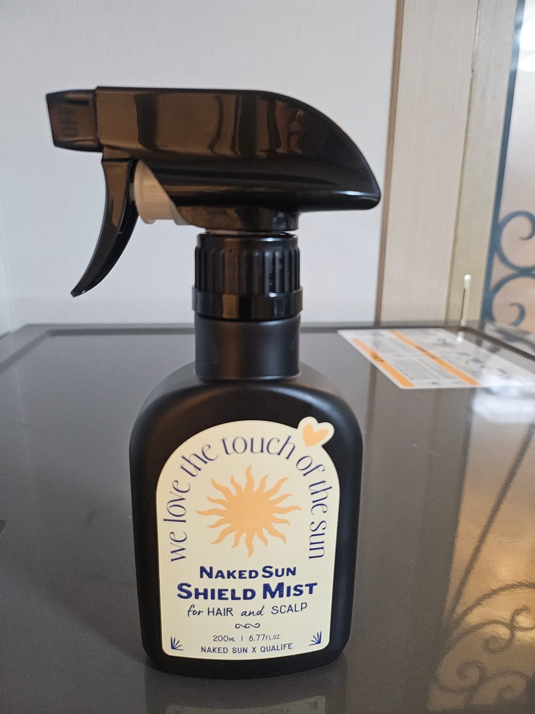 Customer photo review of Naked Sun Shield Mist for Hair and Scalp 200ml