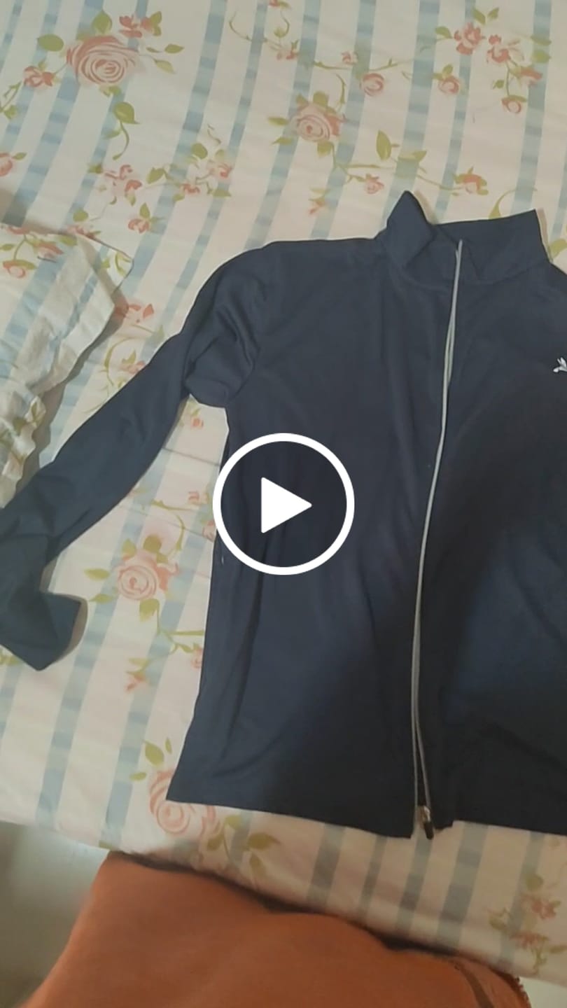 Customer video review of Navy Blue - Sunblock Jacket