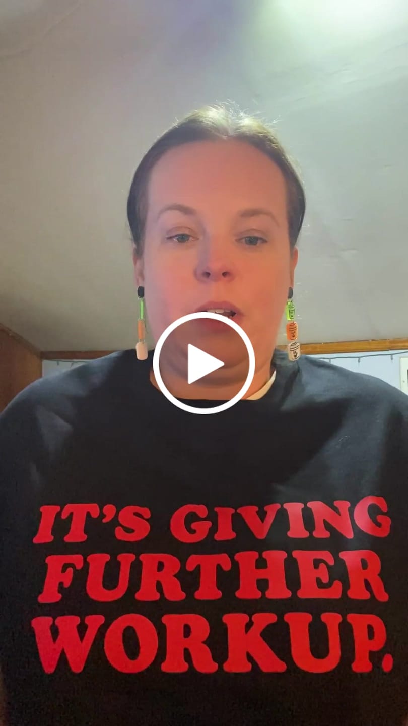 Customer video review of It's Giving Further Workup T-Shirt